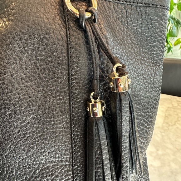 Gucci tall black boots with gold detailing - Picture 6 of 12